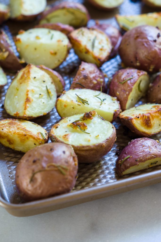 Roasted Rosemary Garlic Red Potatoes - The Cooking Rx